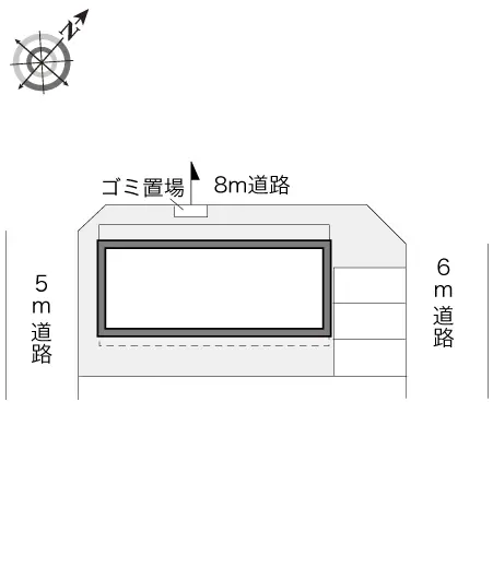 ★手数料０円★八王子市東中野　月極駐車場（LP）